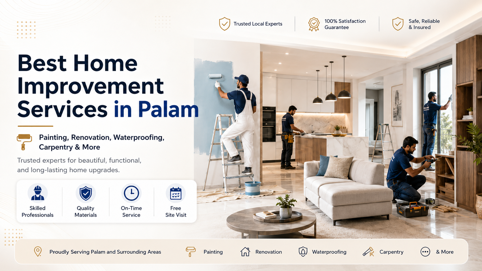 Best Home Improvement Services in Palam, Delhi: Upgrade Your Home Without Renovation