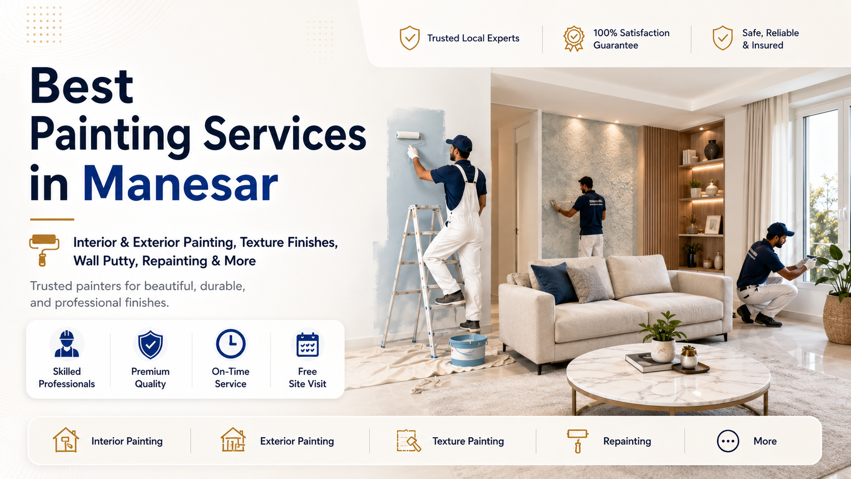Best Wall Painting Services in Manesar, Gurgaon for Home and Office Painting
