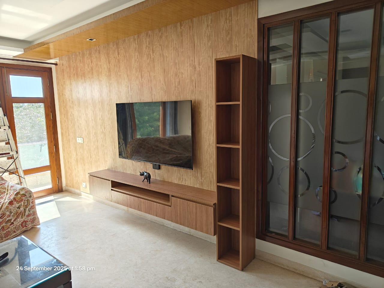 Modern TV Unit Design Delhi